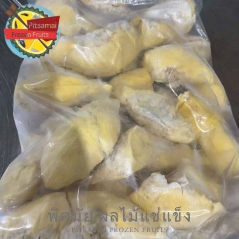 เนื้อทุเรียนแช่แข็งบรรจุสูญญากาศ